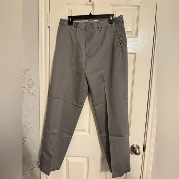 Dockers d3 men’s dress pants size 34/30 light gray - Picture 1 of 5